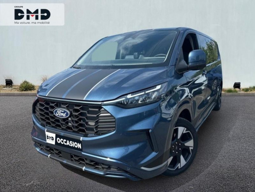 Ford Transit Custom Fg 320 L2h1 2.0 Ecoblue 170ch Cabine Approfondie Sport Bva8 - Visuel #1
