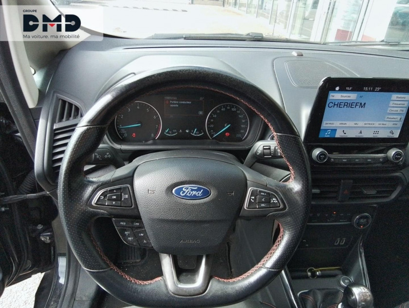 Ford Ecosport 1.0 Ecoboost 125ch St-line Noir/tiger Euro6.2 - Visuel #7