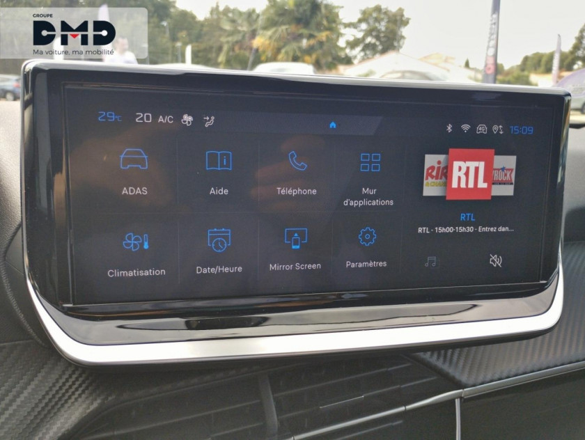 Peugeot 2008 1.2 Hybrid 136ch Allure E-dcs6 - Visuel #12