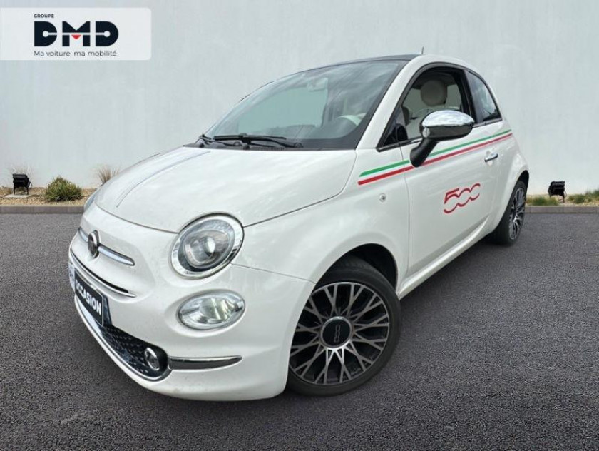 Fiat 500 1.2 8v 69ch S&s Collezione Fall Dualogic Euro6d - Visuel #1