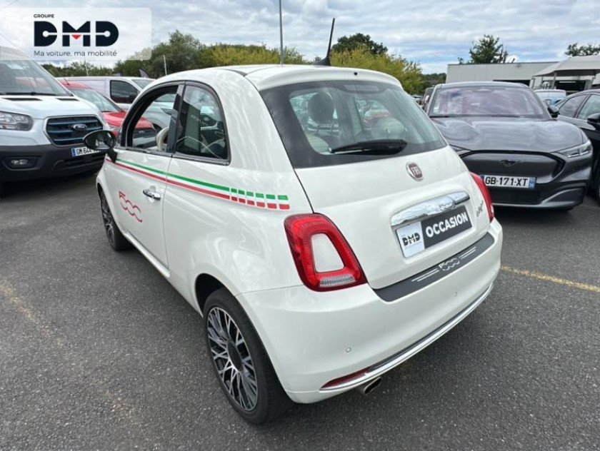 Fiat 500 1.2 8v 69ch S&s Collezione Fall Dualogic Euro6d - Visuel #3