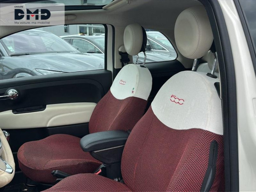 Fiat 500 1.2 8v 69ch S&s Collezione Fall Dualogic Euro6d - Visuel #9