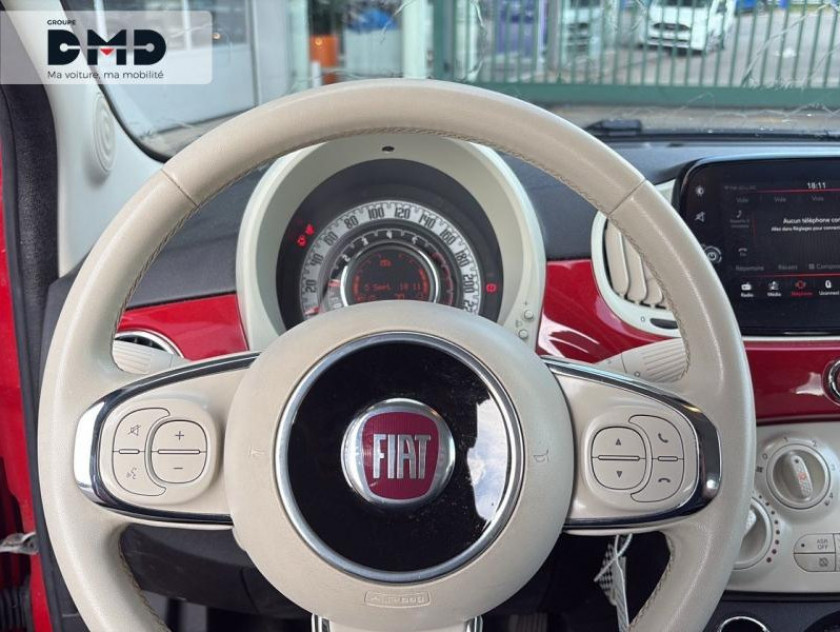 Fiat 500 1.2 8v 69ch Lounge - Visuel #7