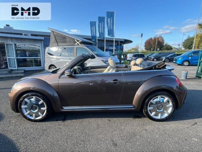 Volkswagen Coccinelle Cabriolet 2.0 Tdi 150ch Bluemotion Technology Fap Vintage Dsg6 - Visuel #2