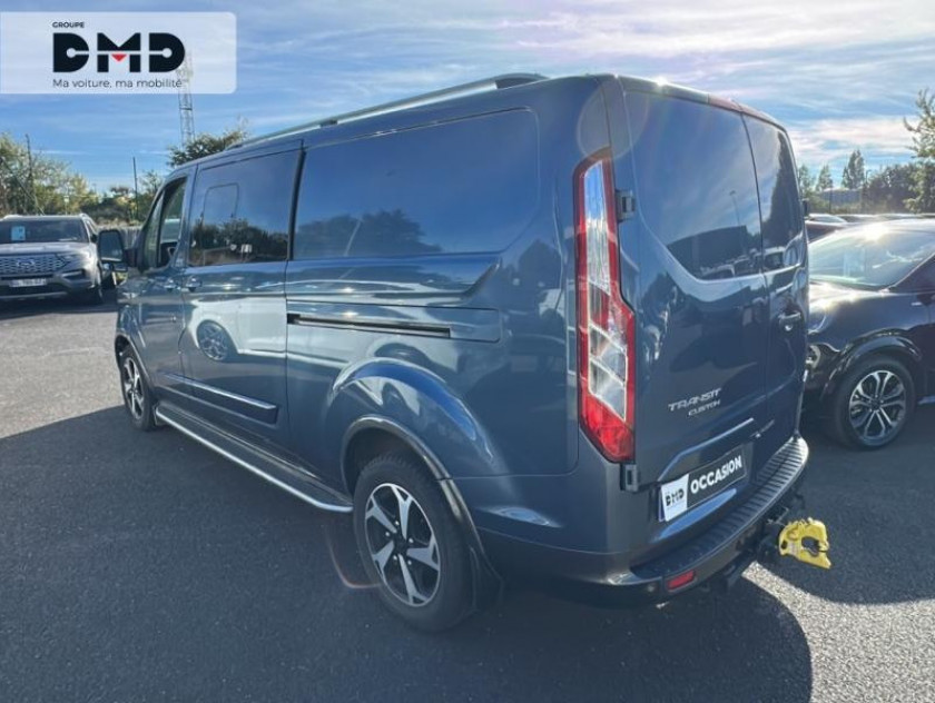 Ford Transit Custom Fg 320 L2h1 2.0 Ecoblue 170 S&s Cabine Approfondie Active Bva6 - Visuel #3