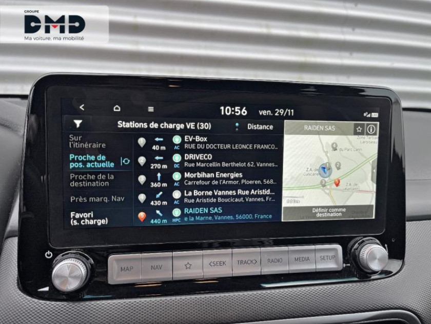 Hyundai Kona Electric 39kwh - 136ch Executive - Visuel #6