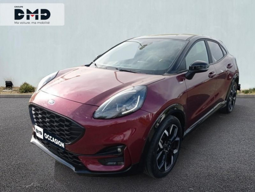 Ford Puma 1.0 Ecoboost 125ch S&s Mhev St-line X Vivid Ruby Edition Powershift - Visuel #1