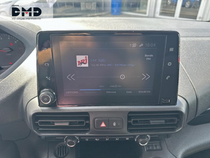 Peugeot Partner Standard 1000kg Bluehdi 100ch S&s Bvm5 Grip - Visuel #6