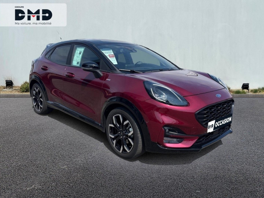 Ford Puma 1.0 Flexifuel 125ch S&s Mhev St-line X Vivid Ruby Edition - Visuel #8