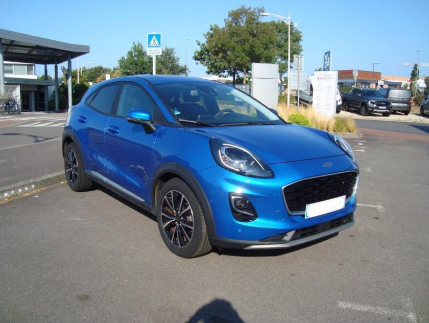 Ford Puma 1.0 Ecoboost 125ch S&s Mhev Titanium Business Powershift - Visuel #1
