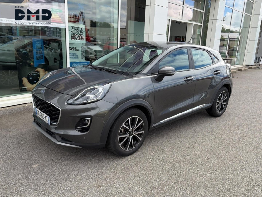 Ford Puma 1.0 Ecoboost 125ch S&s Mhev Titanium Business Powershift - Visuel #1