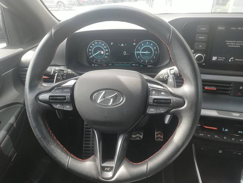 Hyundai I20 1.0 T-gdi 100ch Hybrid N Line Michel Vaillant Dct-7 - Visuel #8