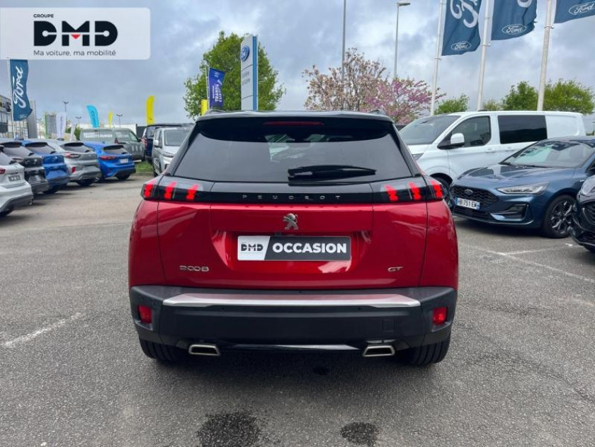 Peugeot 2008 1.2 Puretech 130ch S&s Gt Pack Eat8 - Visuel #11